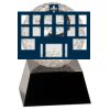 [CRY6101L] 5" Crystal Golf Ball Clock Thumbnail