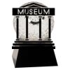 [CRY6101L] 5" Crystal Golf Ball Clock Thumbnail