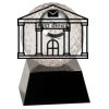 [CRY6101L] 5" Crystal Golf Ball Clock Thumbnail