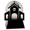 [CRY6101L] 5" Crystal Golf Ball Clock Thumbnail