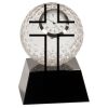 [CRY6101L] 5" Crystal Golf Ball Clock Thumbnail