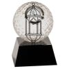[CRY6101L] 5" Crystal Golf Ball Clock Thumbnail