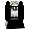 [CRY6101L] 5" Crystal Golf Ball Clock Thumbnail