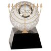 [CRY6101L] 5" Crystal Golf Ball Clock Thumbnail