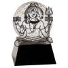 [CRY6101L] 5" Crystal Golf Ball Clock Thumbnail