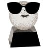 [CRY6101L] 5" Crystal Golf Ball Clock Thumbnail