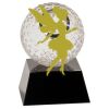 [CRY6101L] 5" Crystal Golf Ball Clock Thumbnail