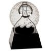 [CRY6101L] 5" Crystal Golf Ball Clock Thumbnail