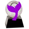 [CRY6101L] 5" Crystal Golf Ball Clock Thumbnail