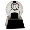 [CRY6101L] 5" Crystal Golf Ball Clock Thumbnail