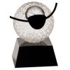 [CRY6101L] 5" Crystal Golf Ball Clock Thumbnail