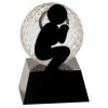 [CRY6101L] 5" Crystal Golf Ball Clock Thumbnail