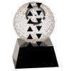 [CRY6101L] 5" Crystal Golf Ball Clock Thumbnail