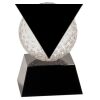[CRY6101L] 5" Crystal Golf Ball Clock Thumbnail