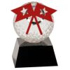 [CRY6101L] 5" Crystal Golf Ball Clock Thumbnail