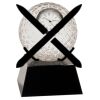 [CRY6101L] 5" Crystal Golf Ball Clock Thumbnail