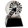 [CRY6101L] 5" Crystal Golf Ball Clock Thumbnail