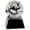 [CRY6101L] 5" Crystal Golf Ball Clock Thumbnail