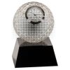 [CRY6101L] 5" Crystal Golf Ball Clock Thumbnail