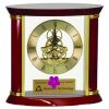 [EX101] Executive Gold & Rosewood Piano Finish Clock Thumbnail