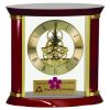 [EX101] Executive Gold & Rosewood Piano Finish Clock Thumbnail