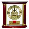 [EX101] Executive Gold & Rosewood Piano Finish Clock Thumbnail