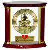 [EX101] Executive Gold & Rosewood Piano Finish Clock Thumbnail