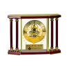 [EX103] Executive 4-Pillar Gold & Rosewood Piano Finish Clock  Thumbnail