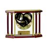 [EX103] Executive 4-Pillar Gold & Rosewood Piano Finish Clock  Thumbnail
