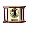 [EX103] Executive 4-Pillar Gold & Rosewood Piano Finish Clock  Thumbnail