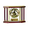 [EX103] Executive 4-Pillar Gold & Rosewood Piano Finish Clock  Thumbnail