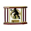 [EX103] Executive 4-Pillar Gold & Rosewood Piano Finish Clock  Thumbnail