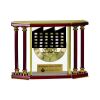 [EX103] Executive 4-Pillar Gold & Rosewood Piano Finish Clock  Thumbnail