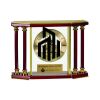 [EX103] Executive 4-Pillar Gold & Rosewood Piano Finish Clock  Thumbnail