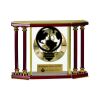 [EX103] Executive 4-Pillar Gold & Rosewood Piano Finish Clock  Thumbnail