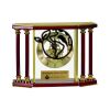 [EX103] Executive 4-Pillar Gold & Rosewood Piano Finish Clock  Thumbnail