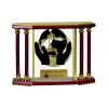 [EX103] Executive 4-Pillar Gold & Rosewood Piano Finish Clock  Thumbnail