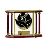[EX103] Executive 4-Pillar Gold & Rosewood Piano Finish Clock  Thumbnail