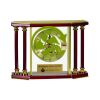 [EX103] Executive 4-Pillar Gold & Rosewood Piano Finish Clock  Thumbnail