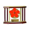 [EX103] Executive 4-Pillar Gold & Rosewood Piano Finish Clock  Thumbnail