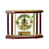 [EX103] Executive 4-Pillar Gold & Rosewood Piano Finish Clock  Thumbnail