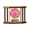 [EX103] Executive 4-Pillar Gold & Rosewood Piano Finish Clock  Thumbnail