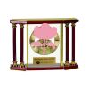 [EX103] Executive 4-Pillar Gold & Rosewood Piano Finish Clock  Thumbnail