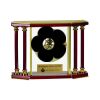 [EX103] Executive 4-Pillar Gold & Rosewood Piano Finish Clock  Thumbnail