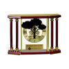 [EX103] Executive 4-Pillar Gold & Rosewood Piano Finish Clock  Thumbnail