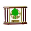 [EX103] Executive 4-Pillar Gold & Rosewood Piano Finish Clock  Thumbnail