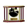 [EX103] Executive 4-Pillar Gold & Rosewood Piano Finish Clock  Thumbnail