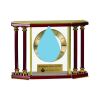 [EX103] Executive 4-Pillar Gold & Rosewood Piano Finish Clock  Thumbnail