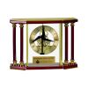 [EX103] Executive 4-Pillar Gold & Rosewood Piano Finish Clock  Thumbnail