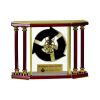 [EX103] Executive 4-Pillar Gold & Rosewood Piano Finish Clock  Thumbnail